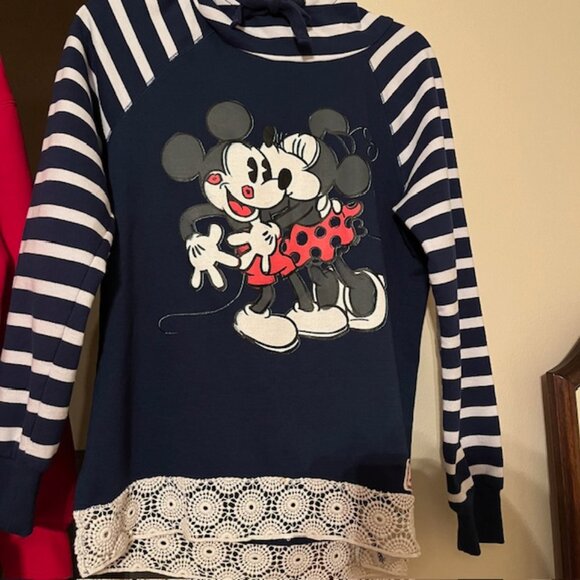 2 Disney Mickey Mouse Hoodies Size M - Picture 2 of 12